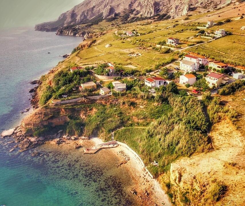 Villa Panorama Pag Town Bagian luar foto