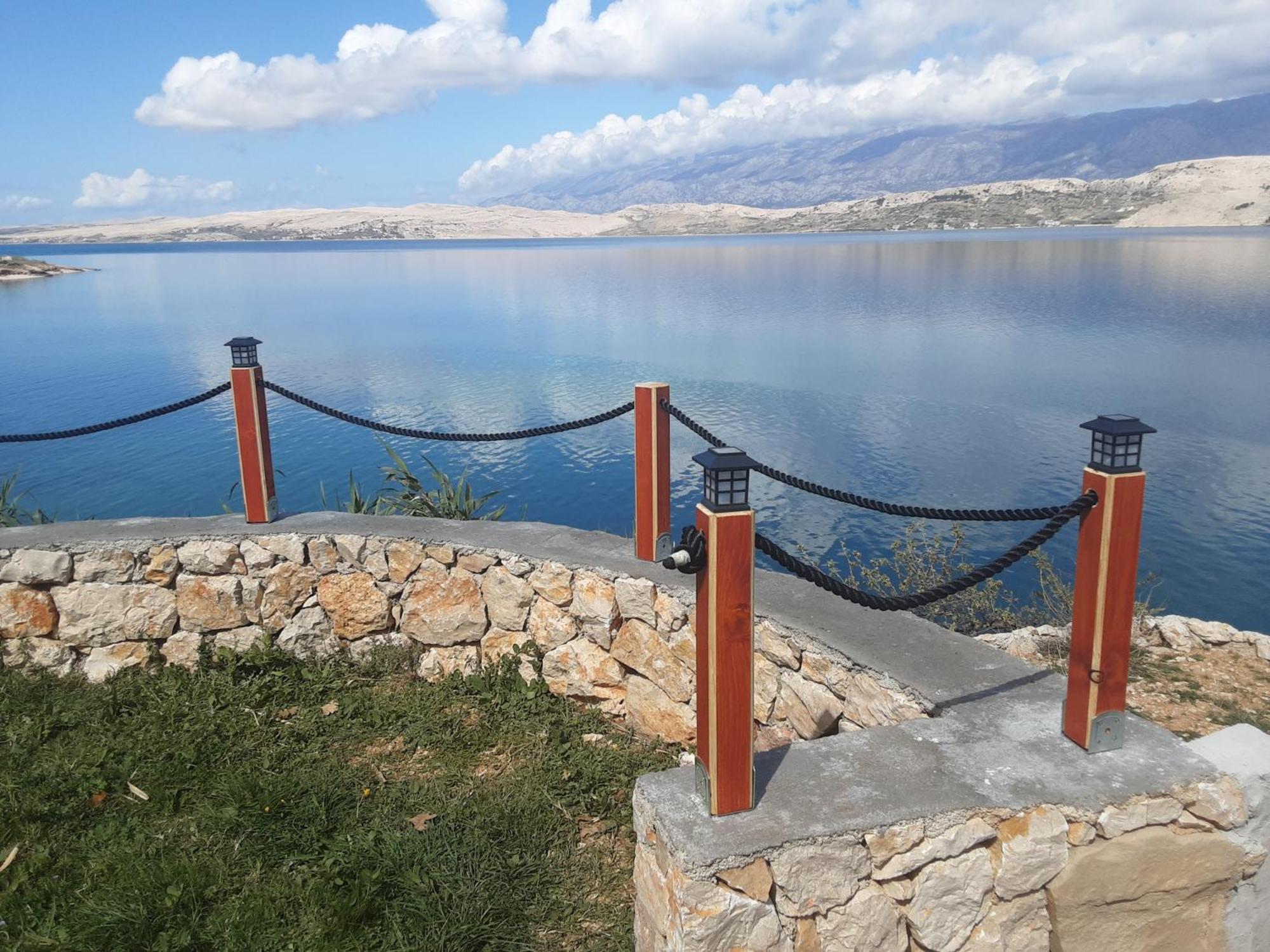 Villa Panorama Pag Town Bagian luar foto
